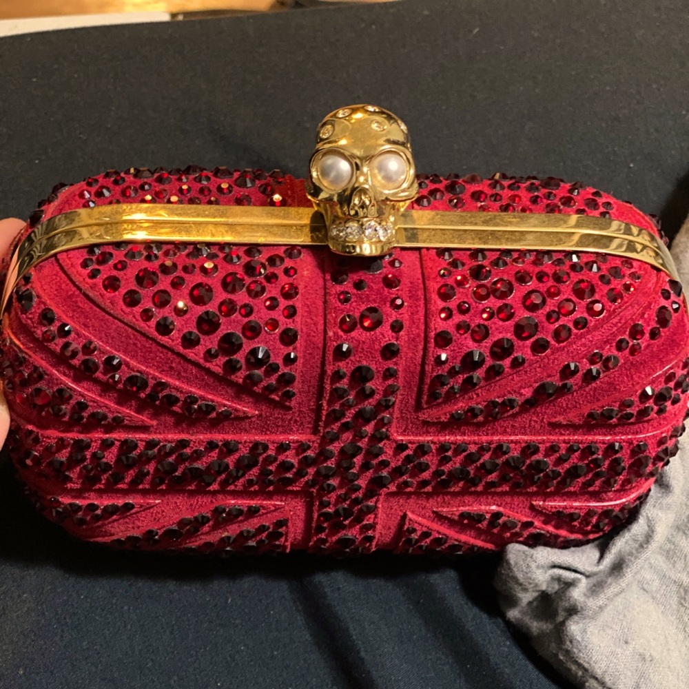 Alexander McQueen clutch